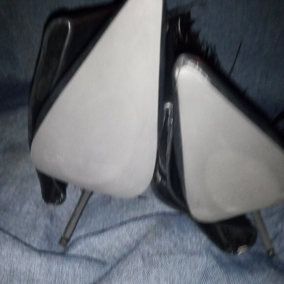 AZALEA WANG "DOING THE MOST"FEATHER EMBELLISHED KNEE HIGH BOOT/BLACK(BRAND NEW!! - Picture 9 of 9